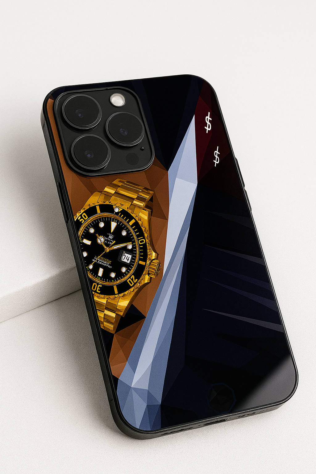 Golden Hour Premium Glass Back Cover For iPhone 11,12,13,14,15,16 Models