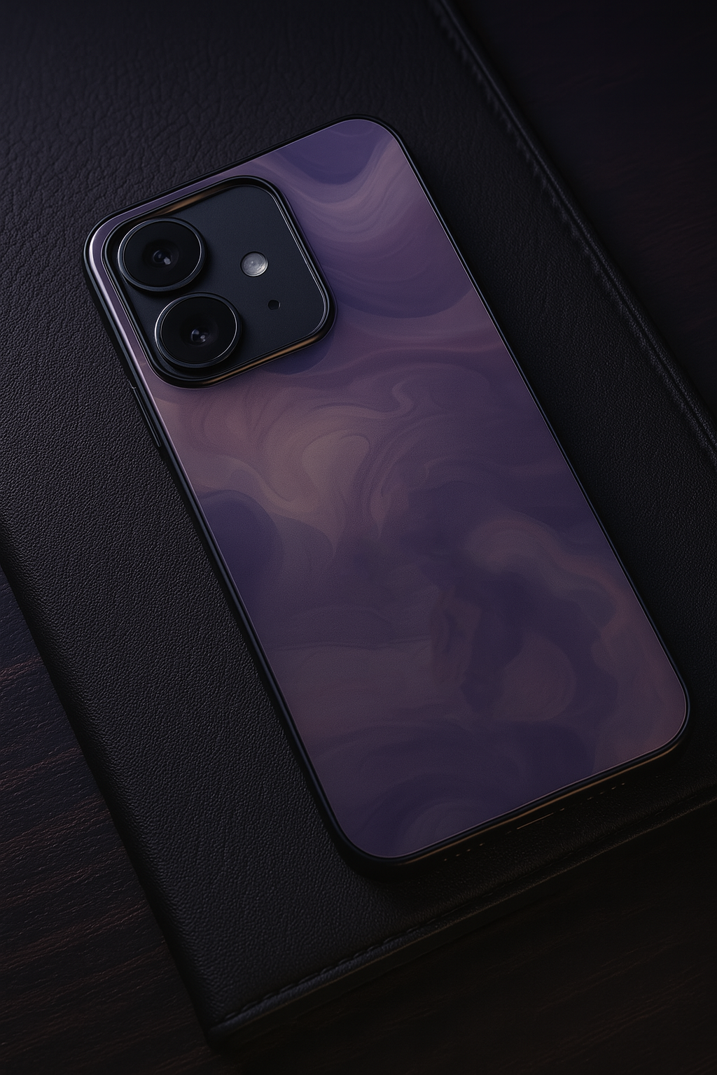 Dreamflow Premium Glass Back Cover For iPhone 11,12,13,14,15,16 Models