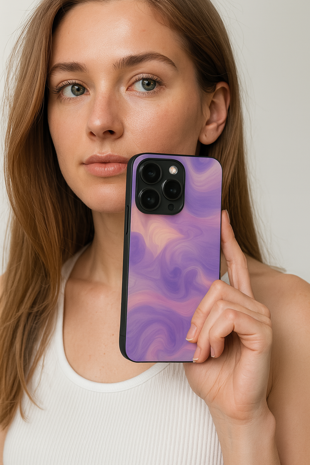 Dreamflow Premium Glass Back Cover For iPhone 11,12,13,14,15,16 Models