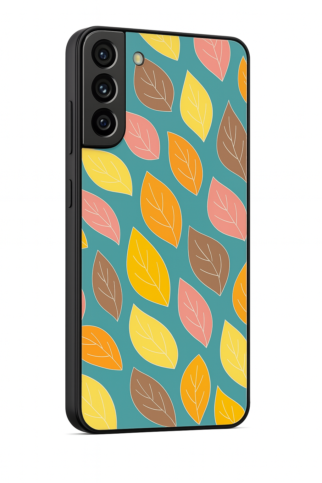 The Leafy Play Premium Glass Back Cover For Galaxy S22, S23, S24, S25 Models