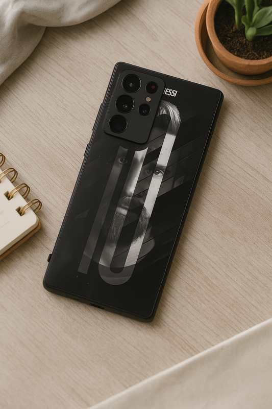 The Maestro Premium Glass Back Cover For Galaxy S, A, M & F Series