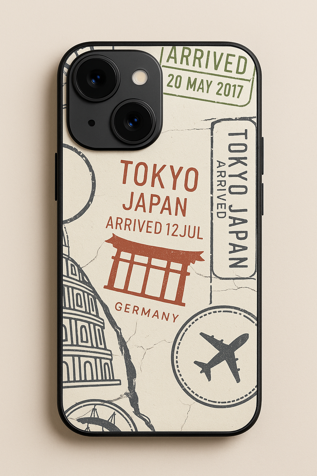 ARRIVE SOON Premium Glass Back Cover For iPhone 11,12,13,14,15,16 Models