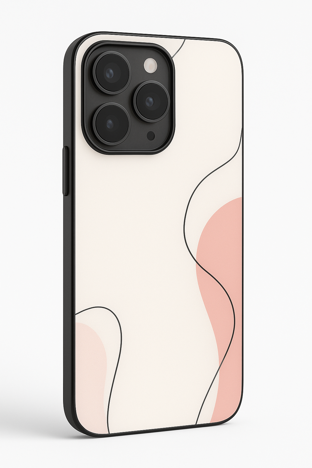 Clean Girl Aesthetics Premium Glass Back Cover For iPhone 11,12,13,14,15,16 Models