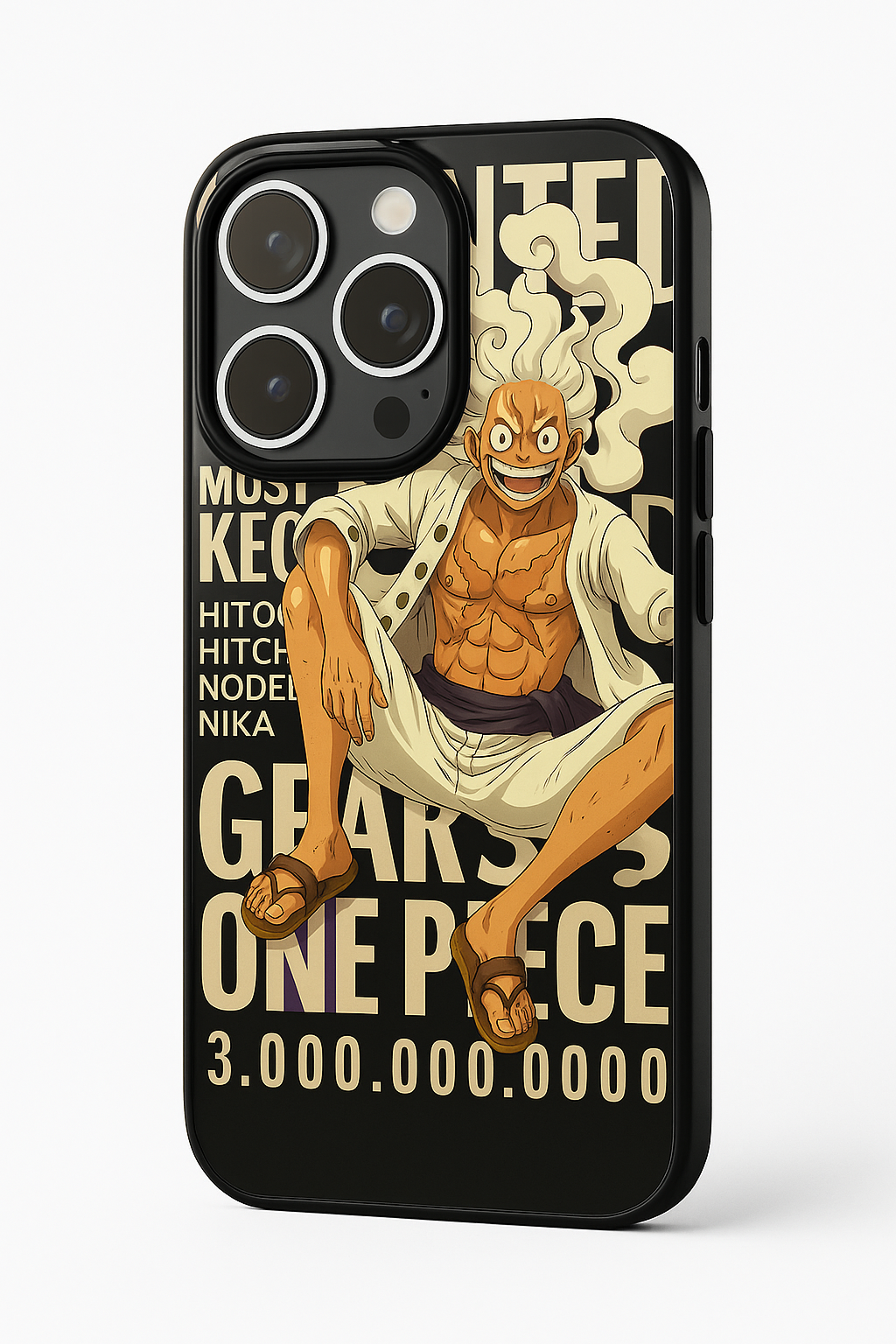One Piece FAN Premium Glass Back Cover For iPhone 11,12,13,14,15,16 Models