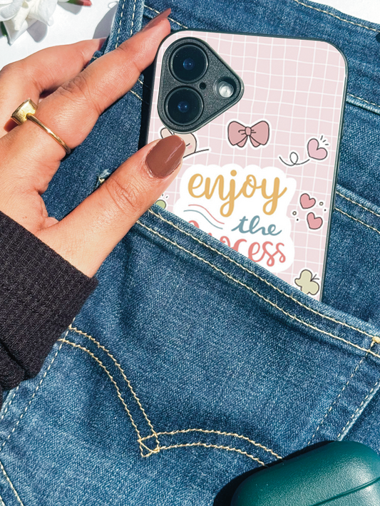 Pastel Process Premium Glass Back Cover For iPhone 11,12,13,14,15,16 Models