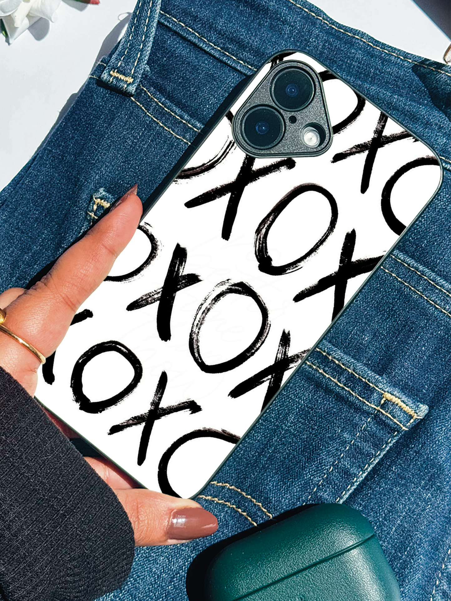 XO Craze Premium Glass Back Cover For iPhone 11,12,13,14,15,16 Models