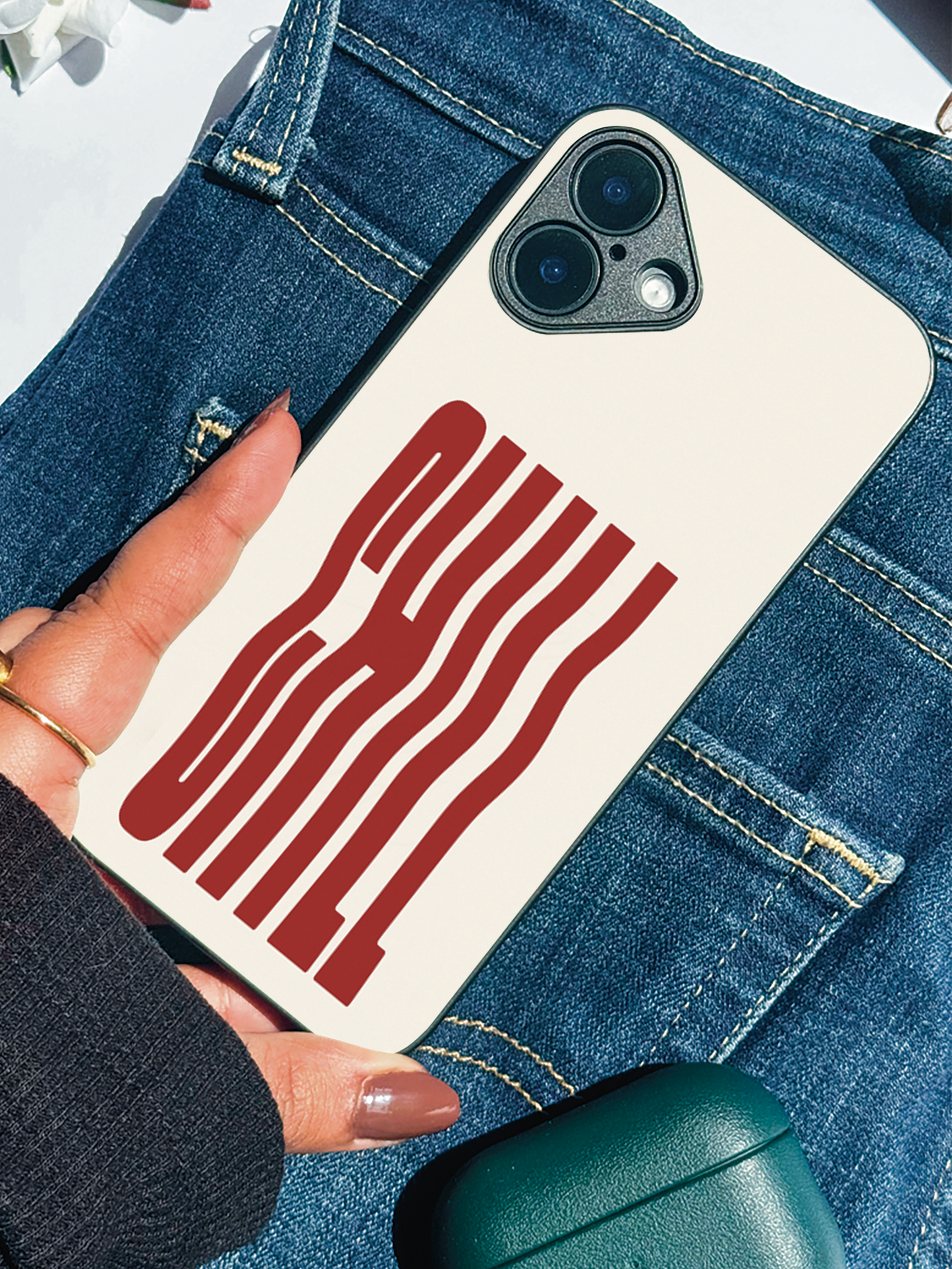 Stay Chill Premium Glass Back Cover For iPhone 11,12,13,14,15,16 Models