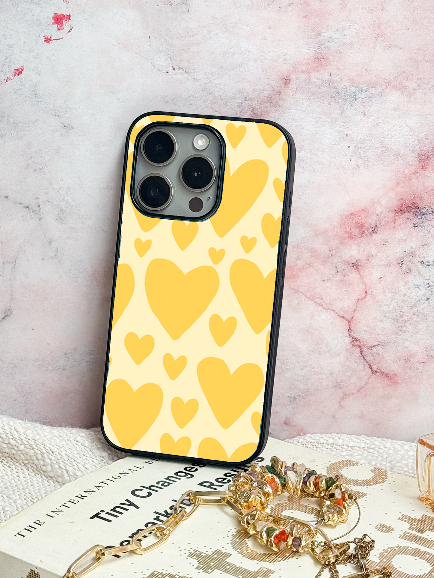 They Were All Yellow Premium Glass Back Cover For iPhone 11,12,13,14,15,16 Models