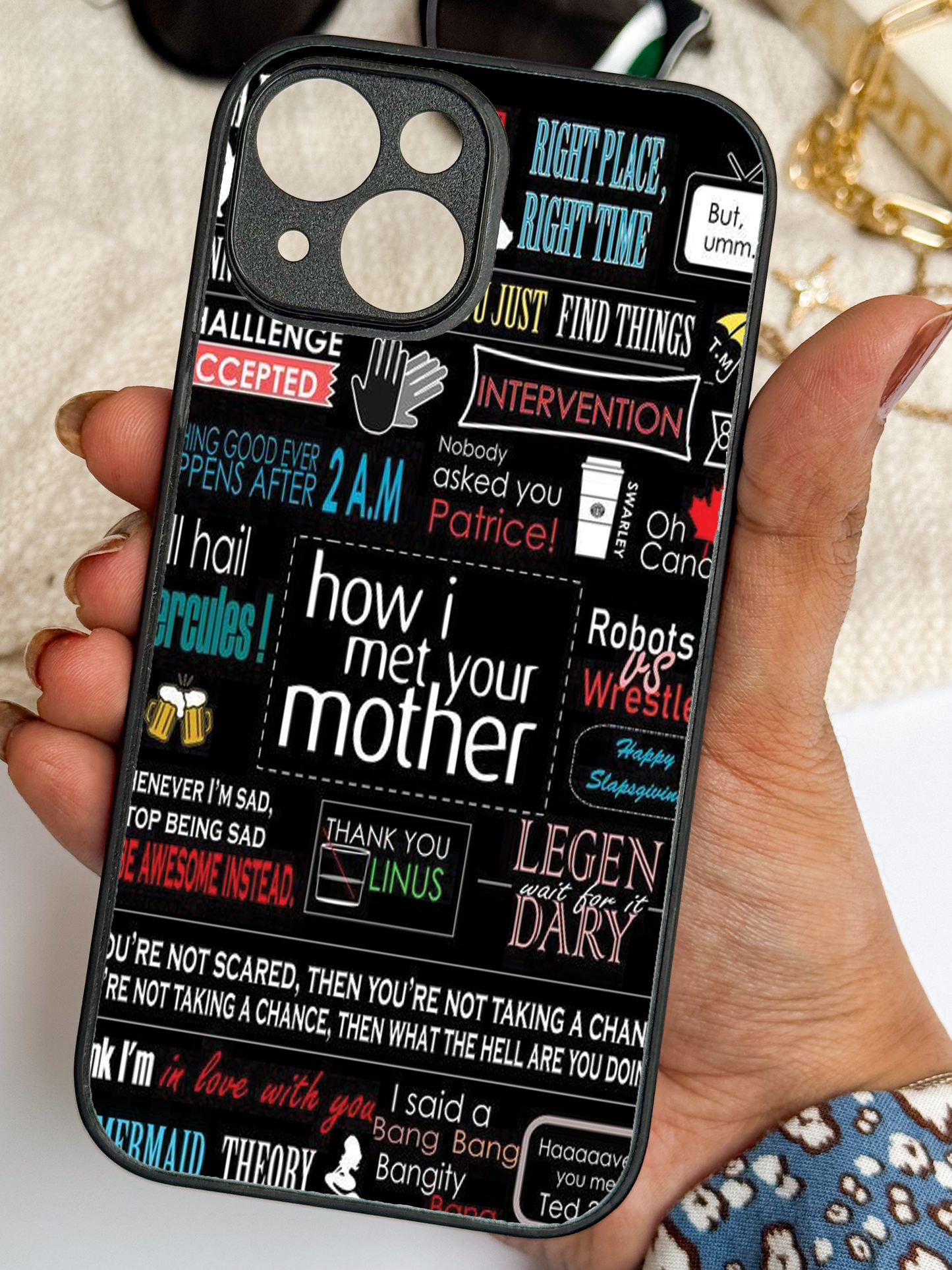 Ted’s Story Premium Glass Back Cover For iPhone 11,12,13,14,15,16 Models