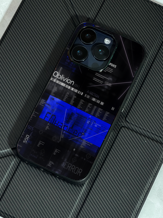 Hacker Premium Glass Back Cover For iPhone 11,12,13,14,15,16,17 Models