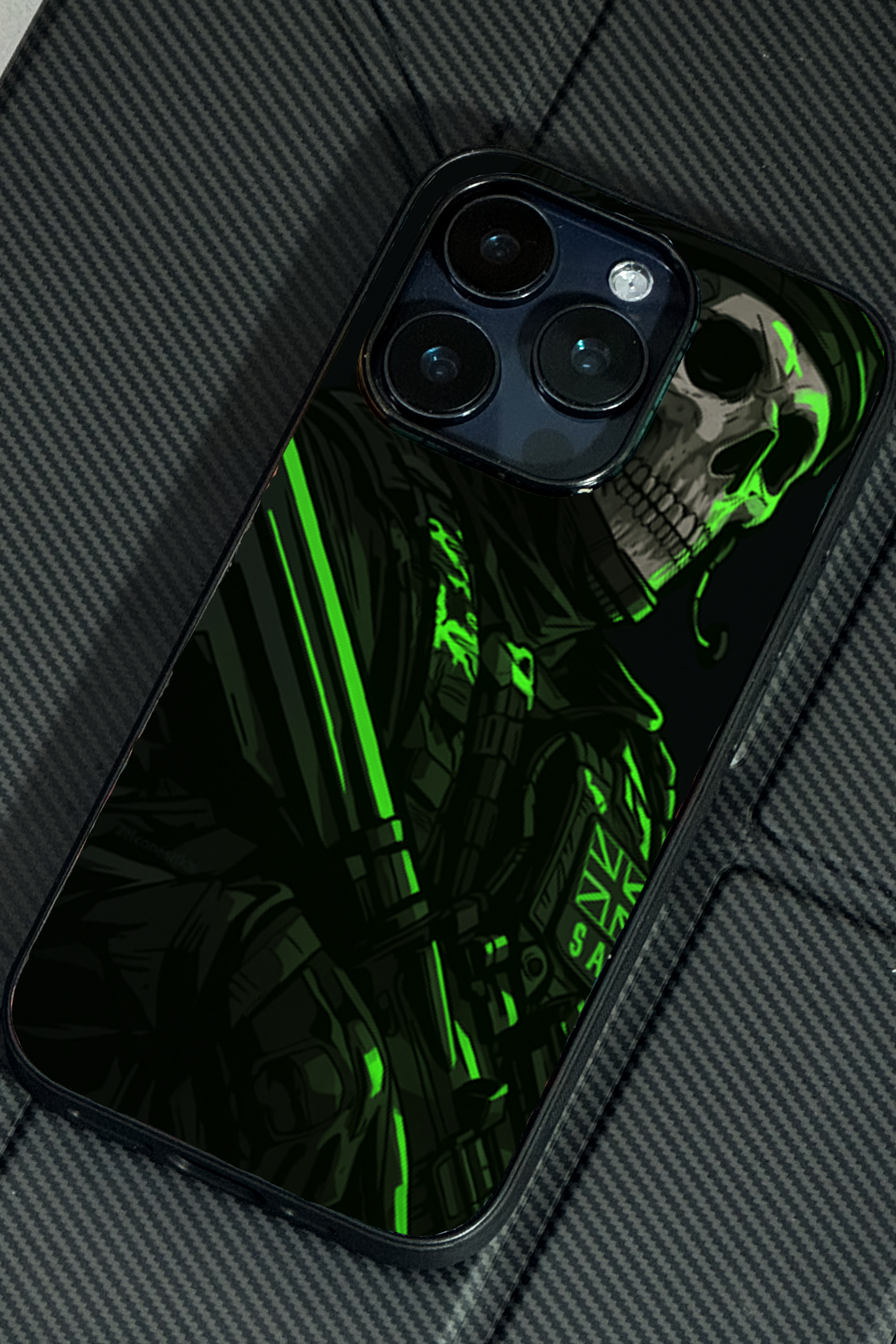 COD Zombie  Premium Glass Back Cover For iPhone 11,12,13,14,15,16 Models