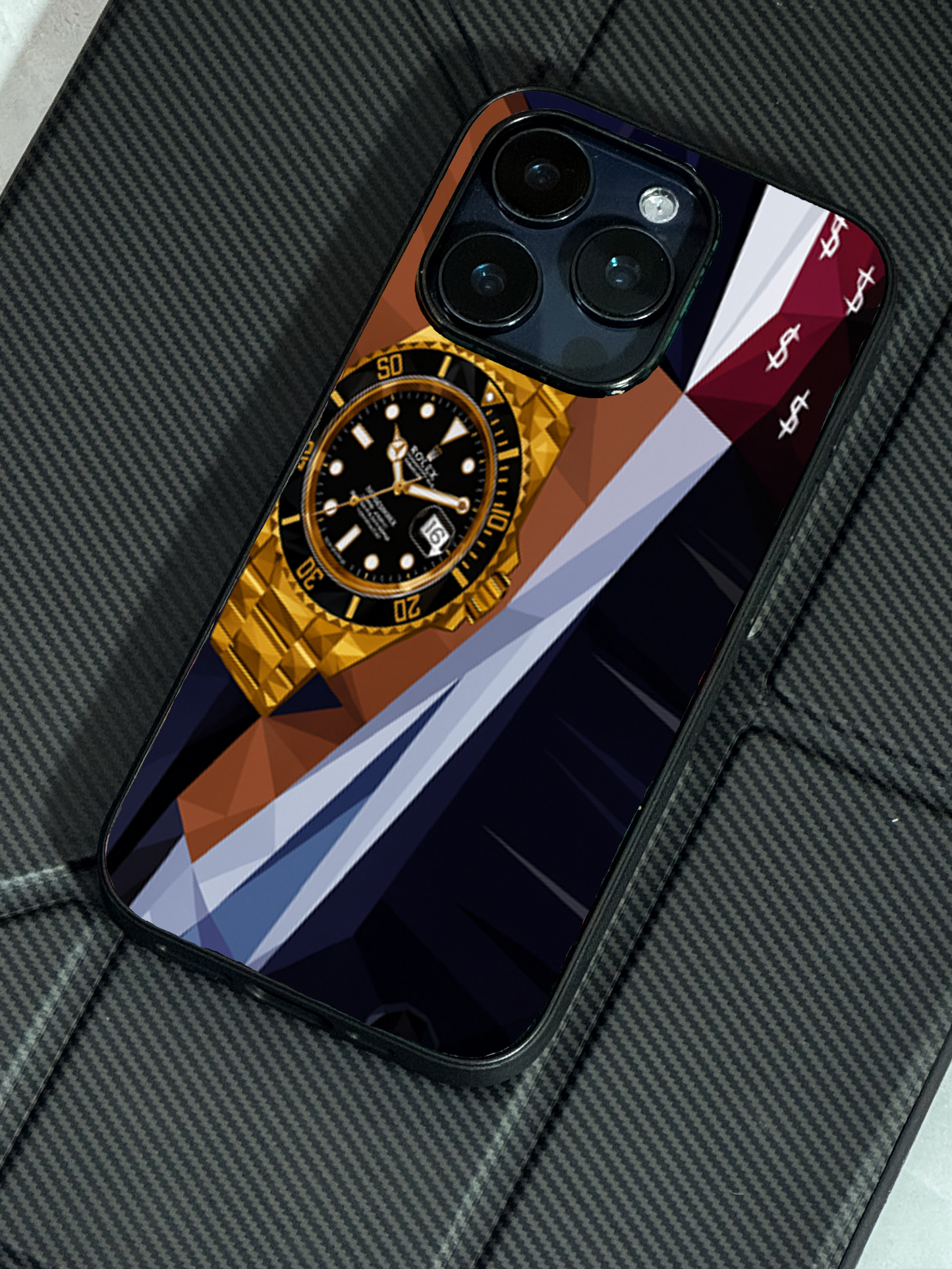 Golden Hour Premium Glass Back Cover For iPhone 11,12,13,14,15,16 Models