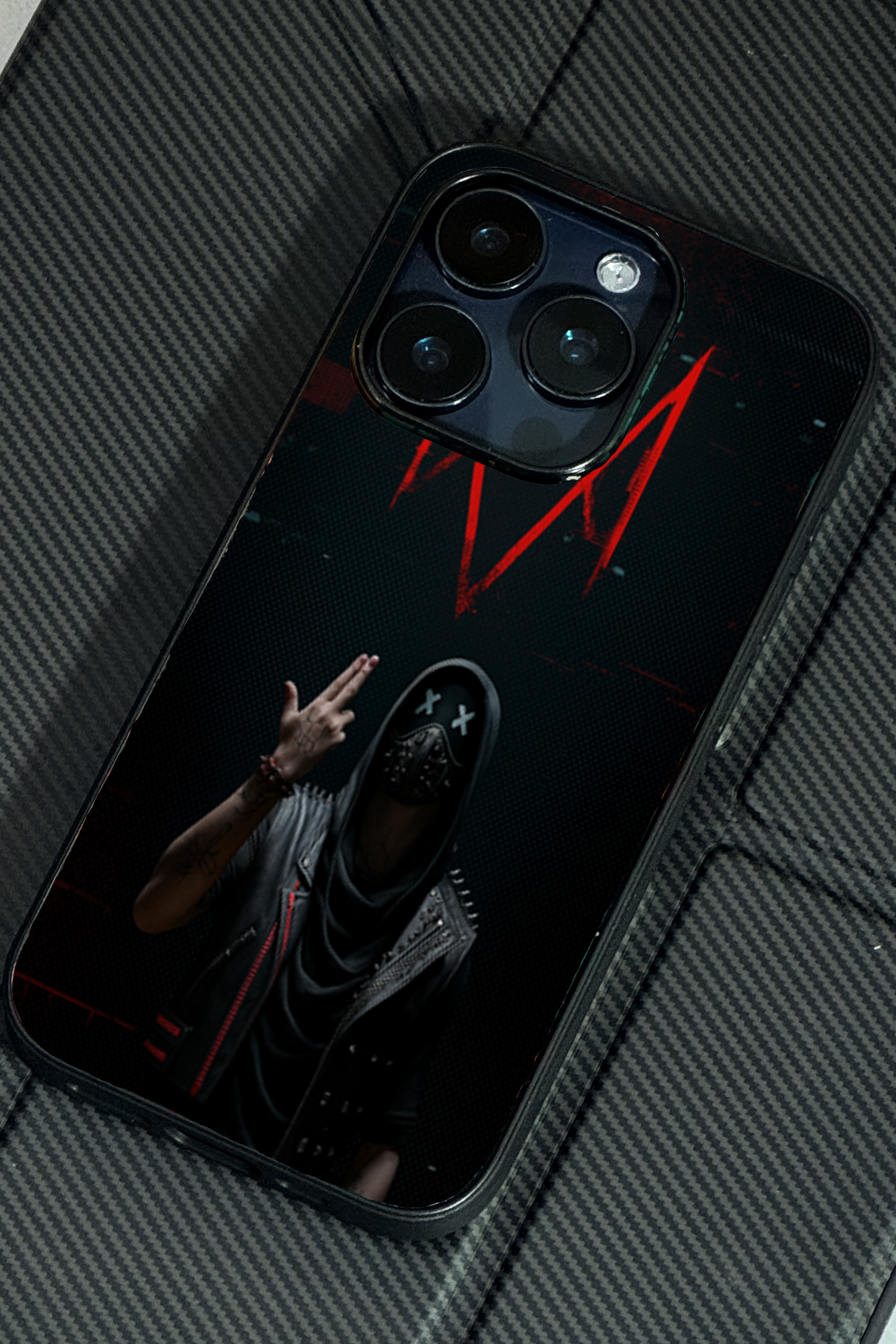 symbol Premium Glass Back Cover For iPhone 11,12,13,14,15,16 Models