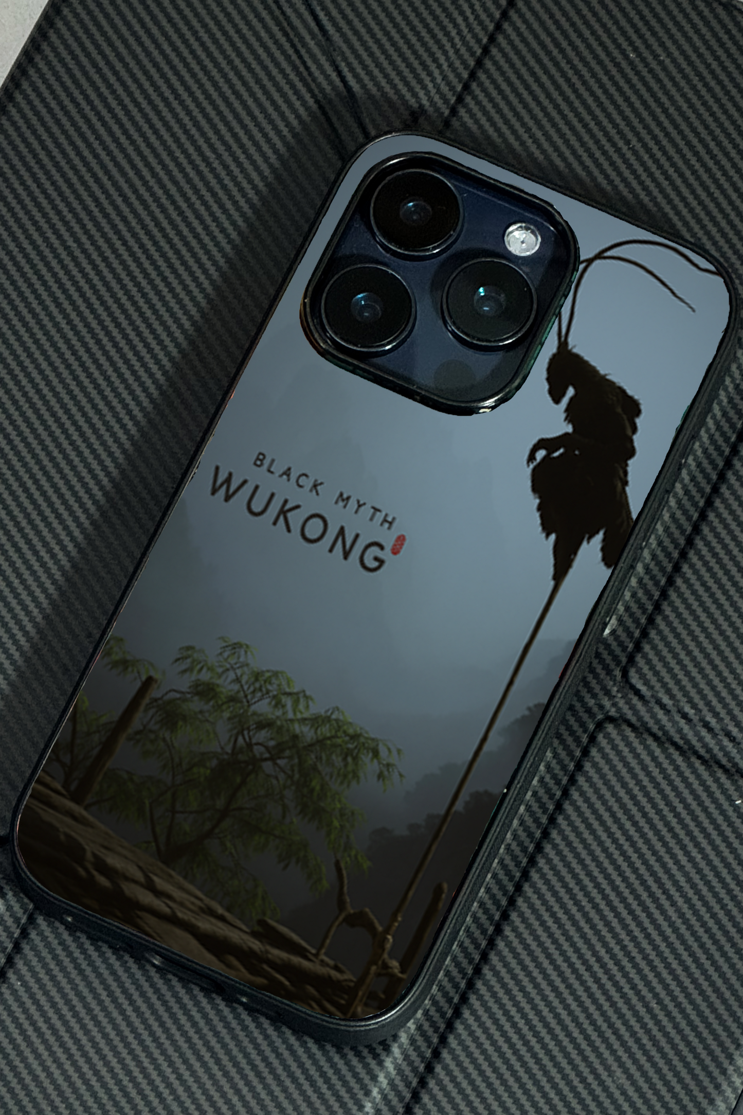 BMW -Black Myth Wukong Premium Glass Back Cover | iPhone 11,12,13,14,15,16 Models