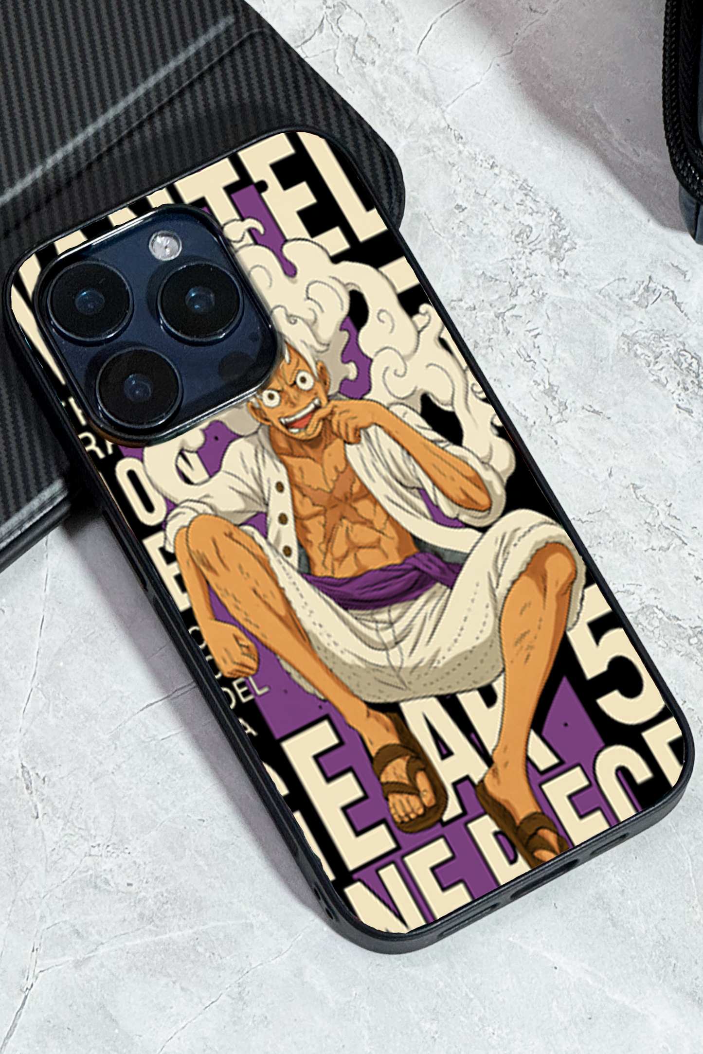 One Piece FAN Premium Glass Back Cover For iPhone 11,12,13,14,15,16 Models