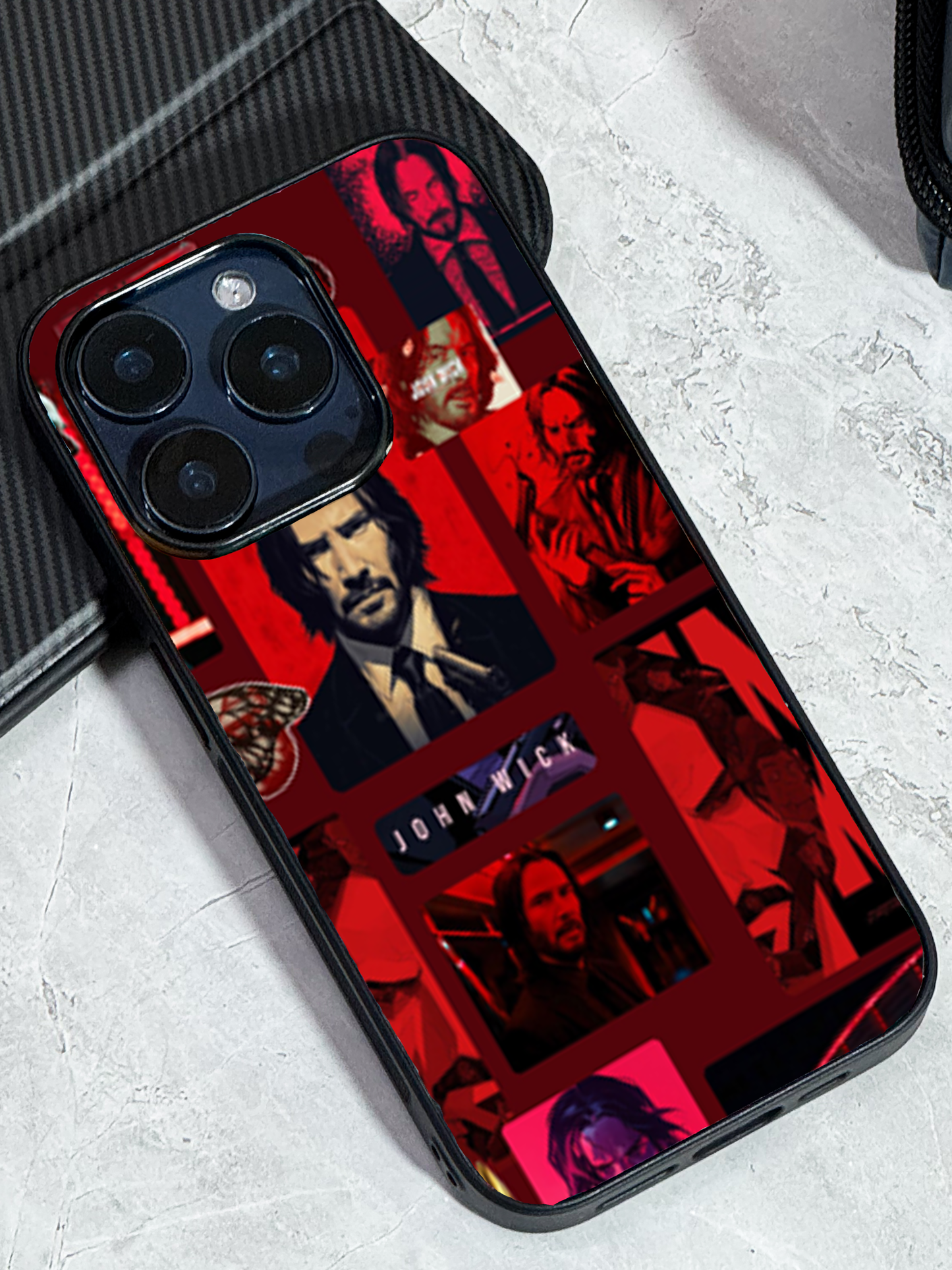 The Boogeyman Premium Glass Back Cover For iPhone 11,12,13,14,15,16 Models