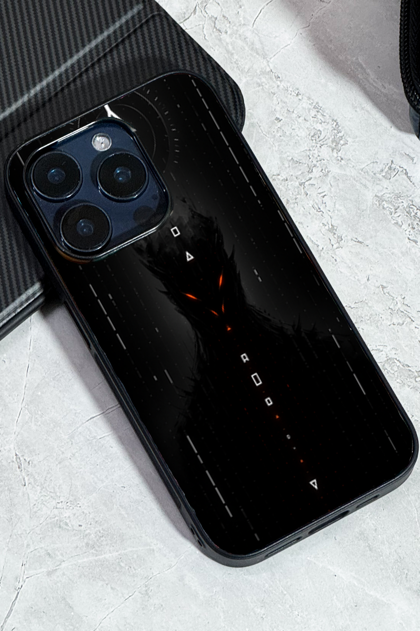 Oblivion Eyes Premium Glass Back Cover For iPhone 11,12,13,14,15,16 Models