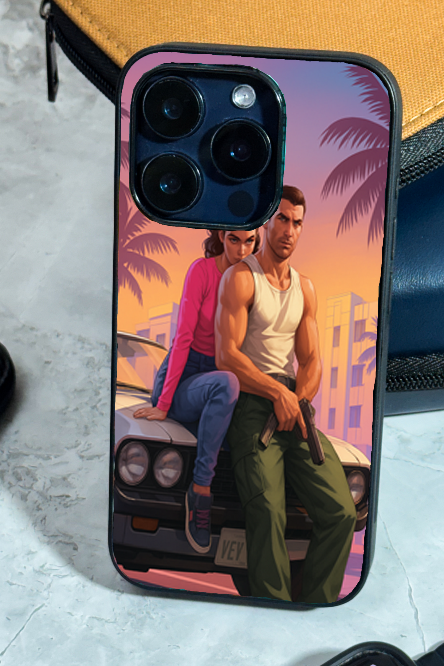 Heatwave Premium Glass Back Cover For iPhone 11,12,13,14,15,16 Models