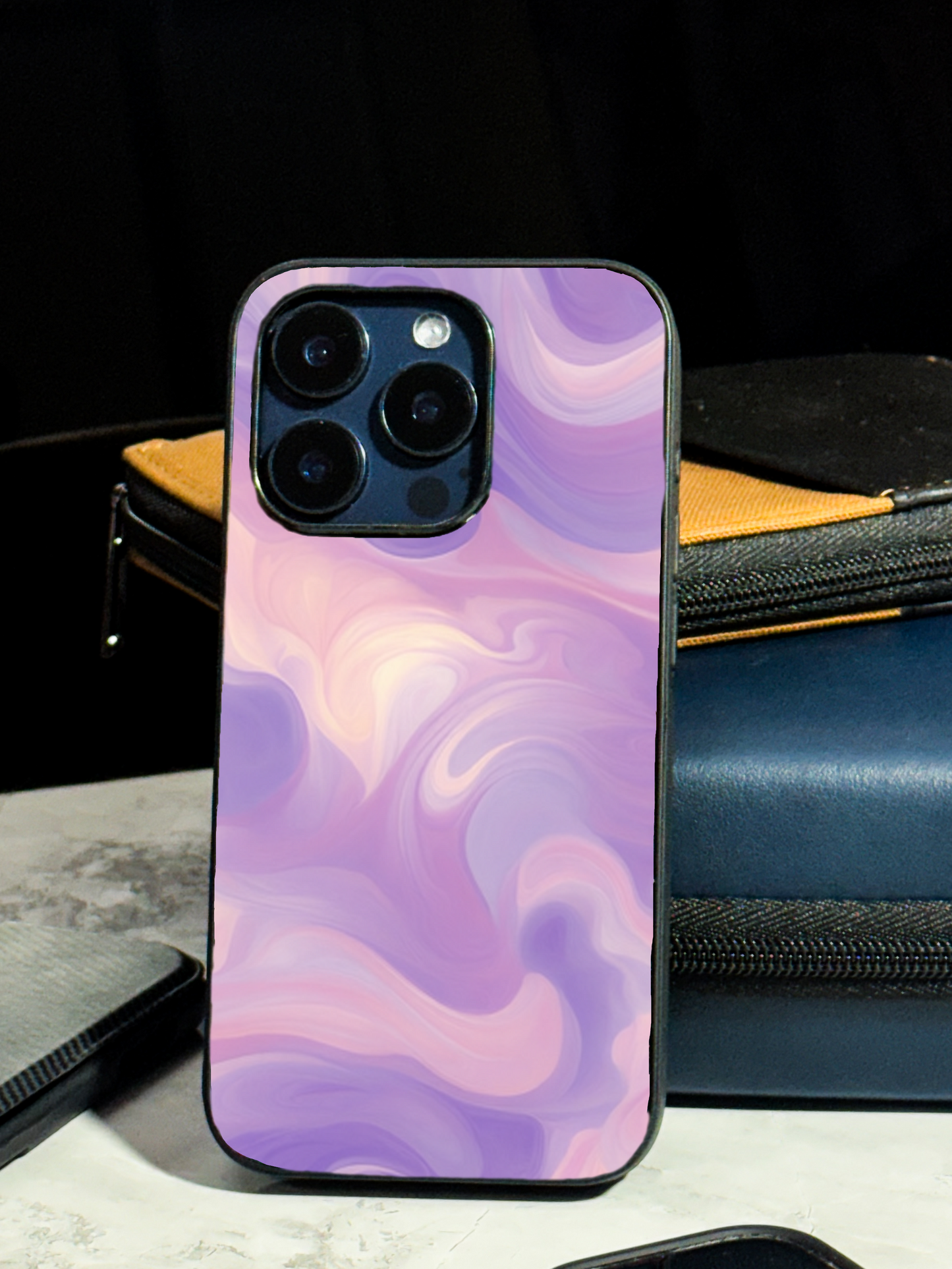 Dreamflow Premium Glass Back Cover For iPhone 11,12,13,14,15,16 Models