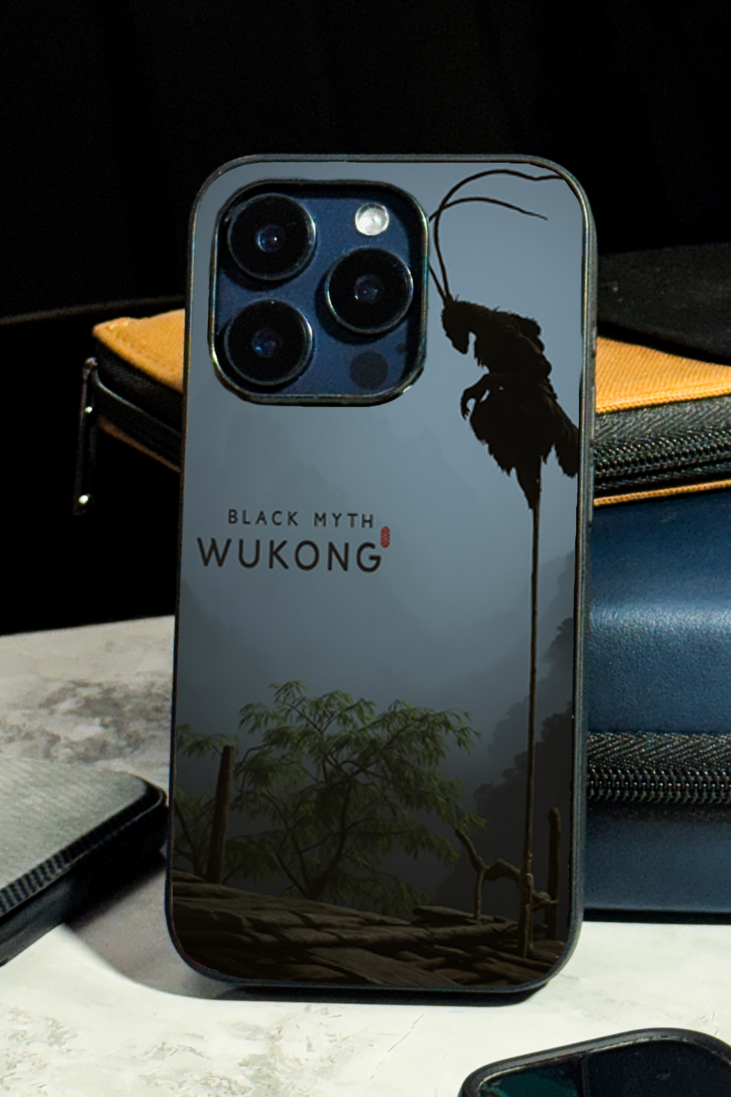 BMW -Black Myth Wukong Premium Glass Back Cover | iPhone 11,12,13,14,15,16 Models