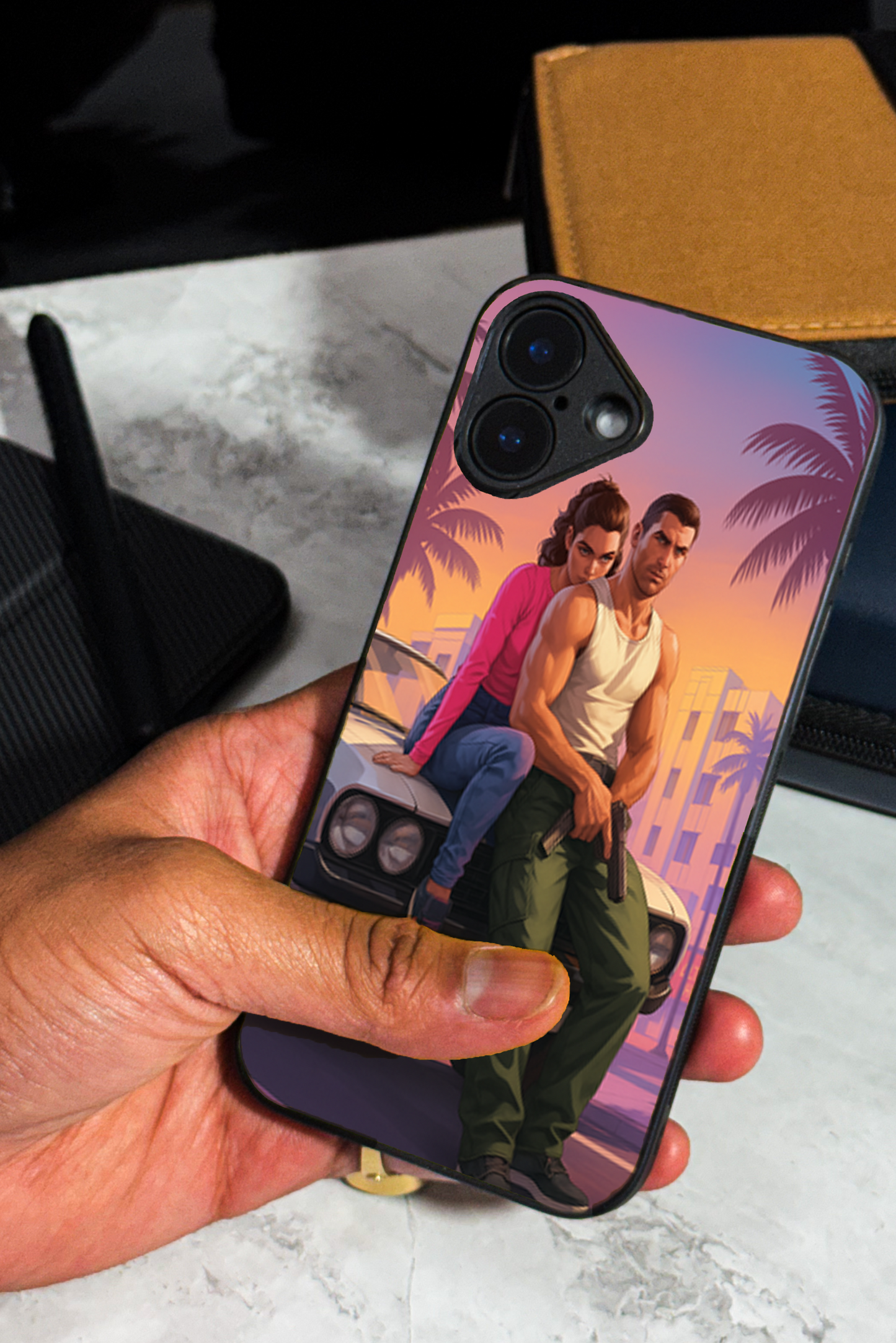 Heatwave Premium Glass Back Cover For iPhone 11,12,13,14,15,16 Models