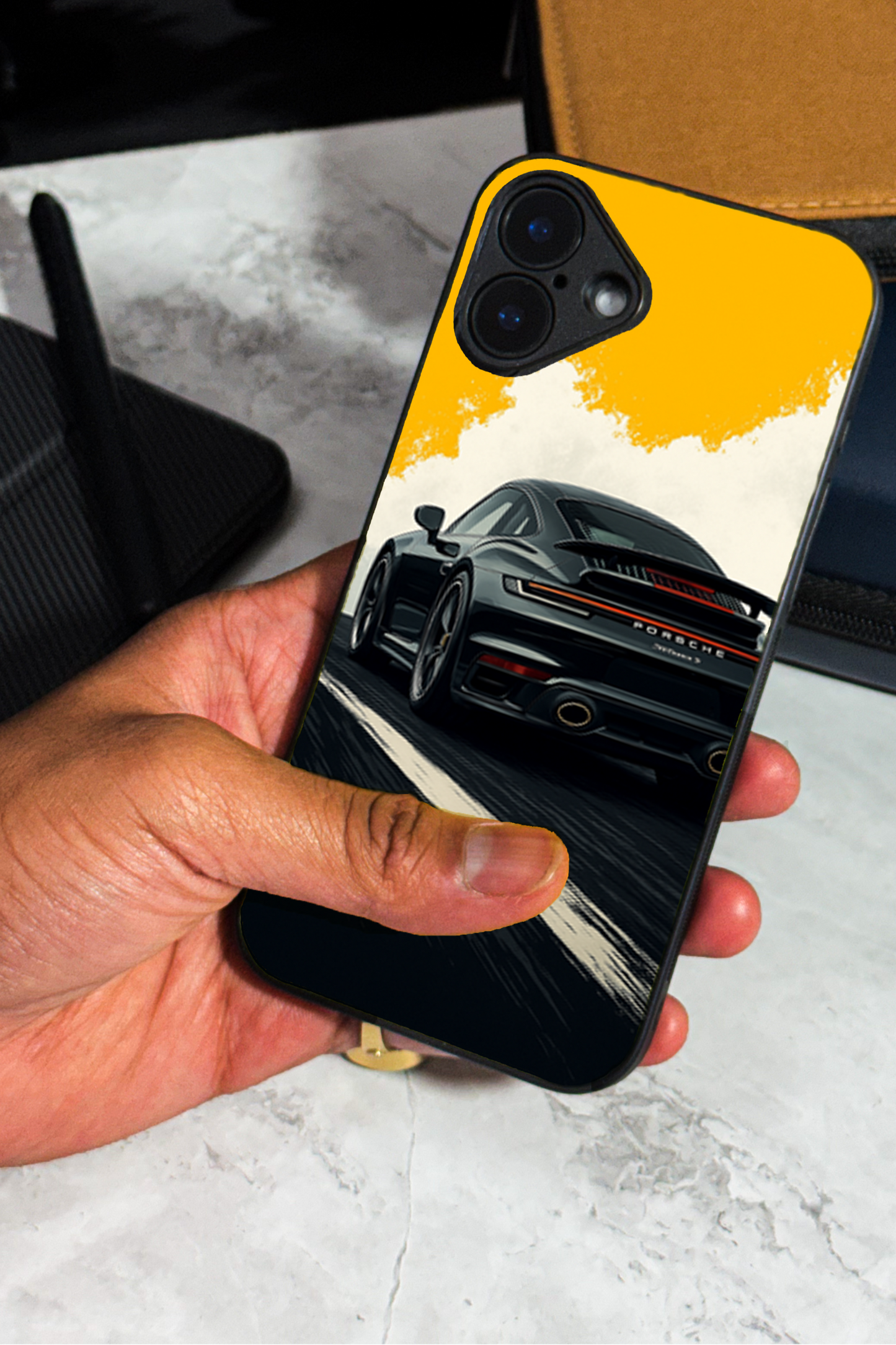 Velocity Premium Glass Back Cover For iPhone 11,12,13,14,15,16 Models