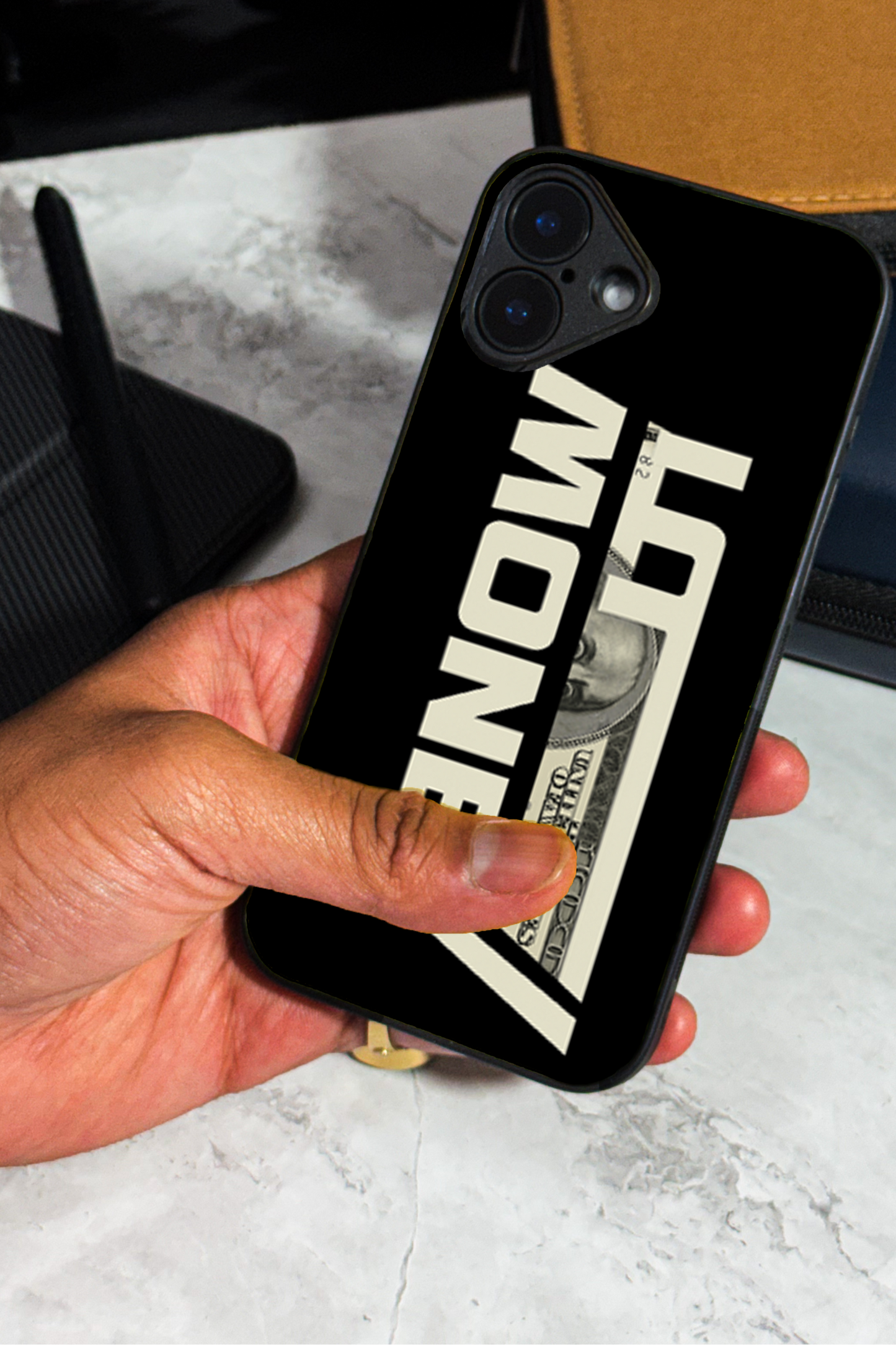 RichVibe  Premium Glass Back Cover For iPhone 11,12,13,14,15,16 Models