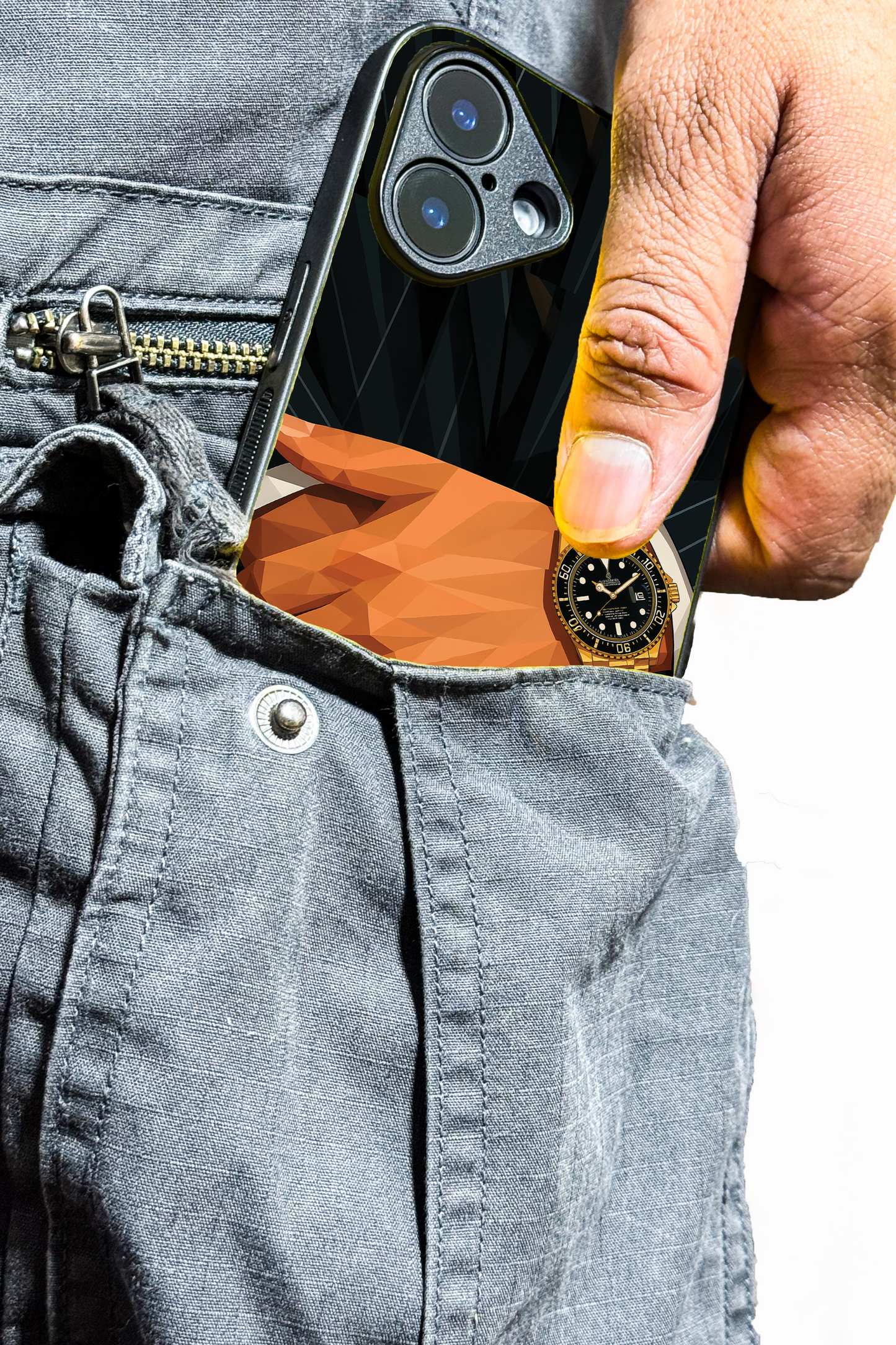 Money Matters Premium Glass Back Cover For iPhone 11,12,13,14,15,16,17 Models