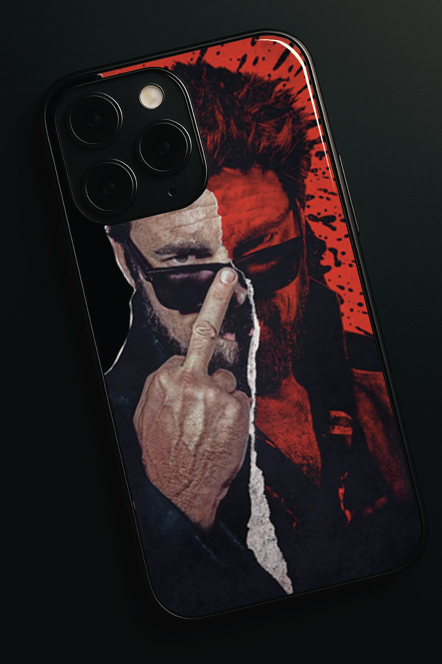 No Limits Premium Glass Back Cover For iPhone 11,12,13,14,15,16 Models