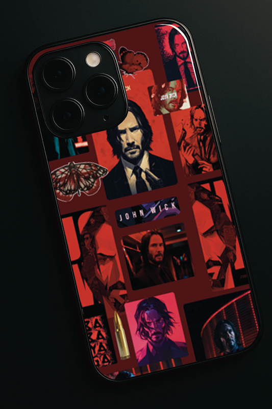 The Boogeyman Premium Glass Back Cover For iPhone 11,12,13,14,15,16 Models