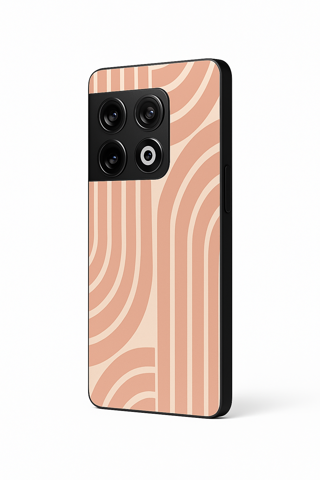 Abstract Arc Premium Glass Back Cover For One Plus 13, 12, 11, 10, Nord Series The Case & Co