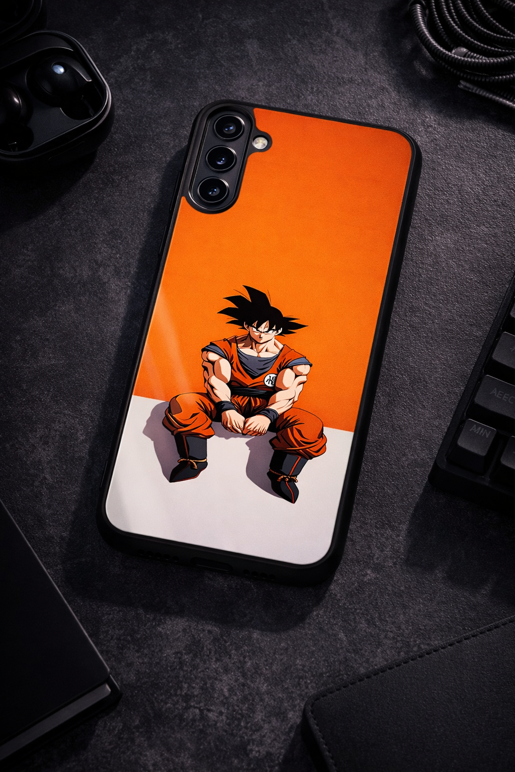 Anime Core Premium Glass Back Cover For Galaxy S, A, M & F Series The Case & Co