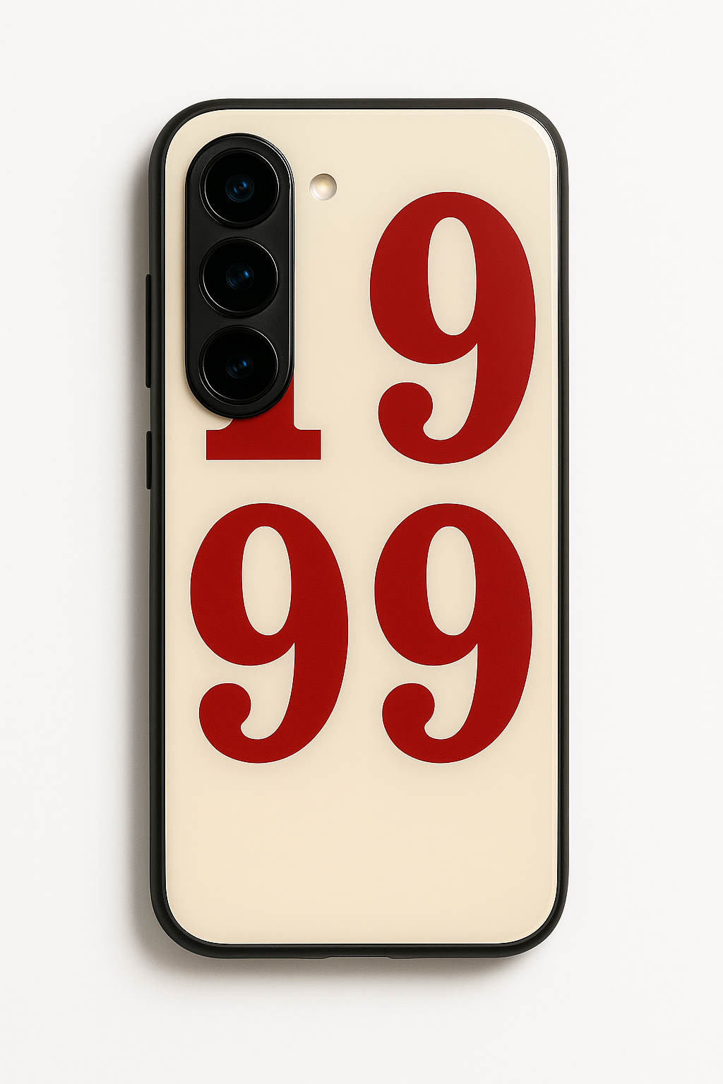 Back To 99 Premium Glass Back Cover For Galaxy S, A, M & F Series The Case & Co