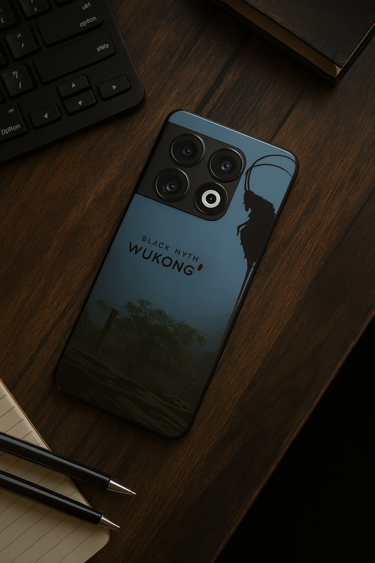 BMW-Black Myth Wukong Premium Glass Back Cover For One Plus 13, 12, 11, 10, Nord Series The Case & Co