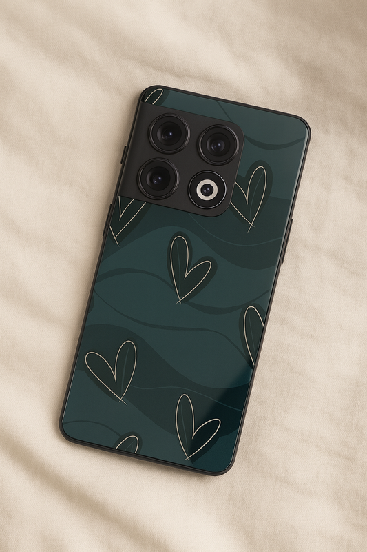 Dark Desire Glass Back Cover For One Plus 13, 12, 11, 10, Nord Series The Case & Co