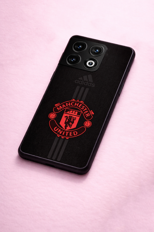 Dark Mode FC Premium Glass Back Cover For One Plus 13, 12, 11, 10, Nord Series The Case & Co