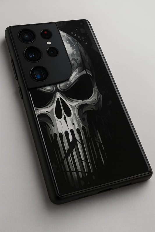 Deathmark Premium Glass Back Cover For Galaxy S, A, M & F Series The Case & Co