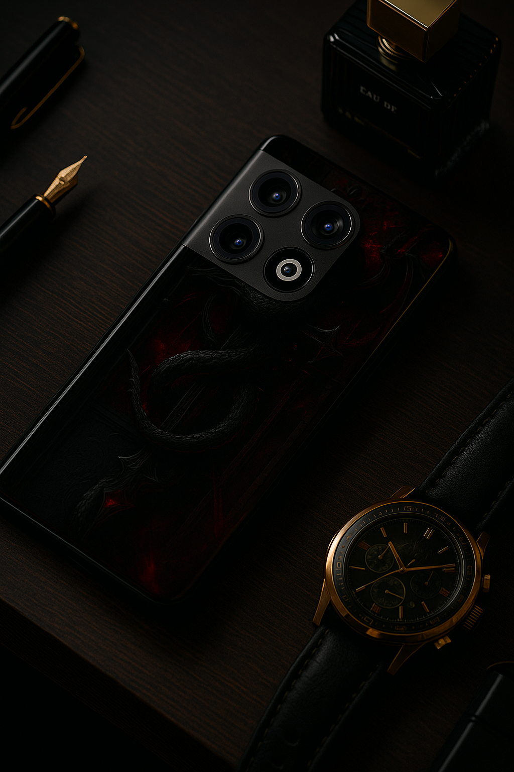 Drakonis Premium Glass Back Cover For One Plus 13, 12, 11, 10, Nord Series The Case & Co