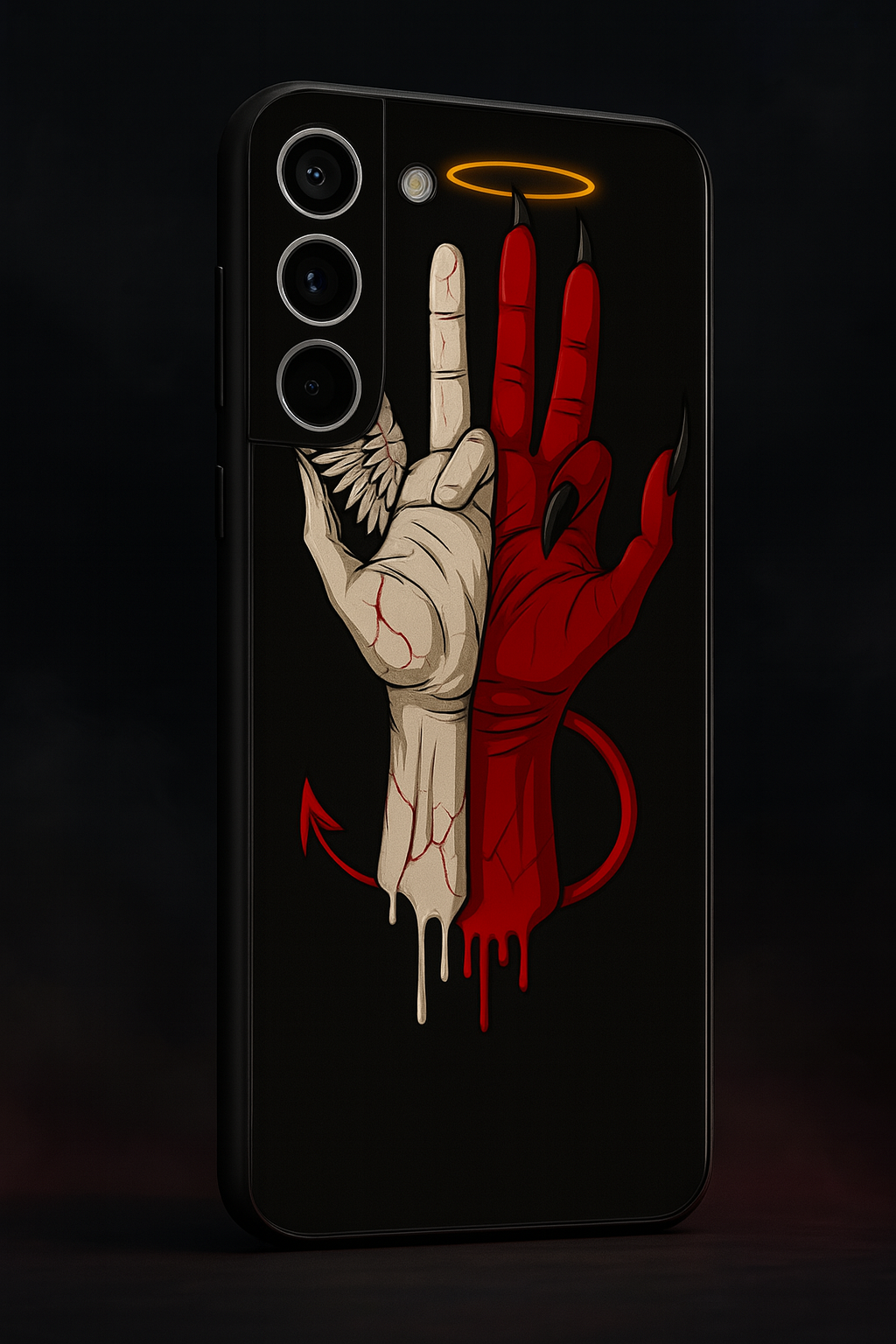 Duality Premium Glass Back Cover For Galaxy S, A, M & F Series The Case & Co