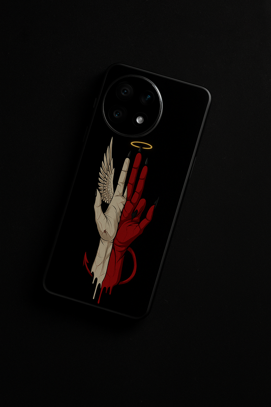 Duality Premium Glass Back Cover For One Plus 13, 12, 11, 10, Nord Series The Case & Co