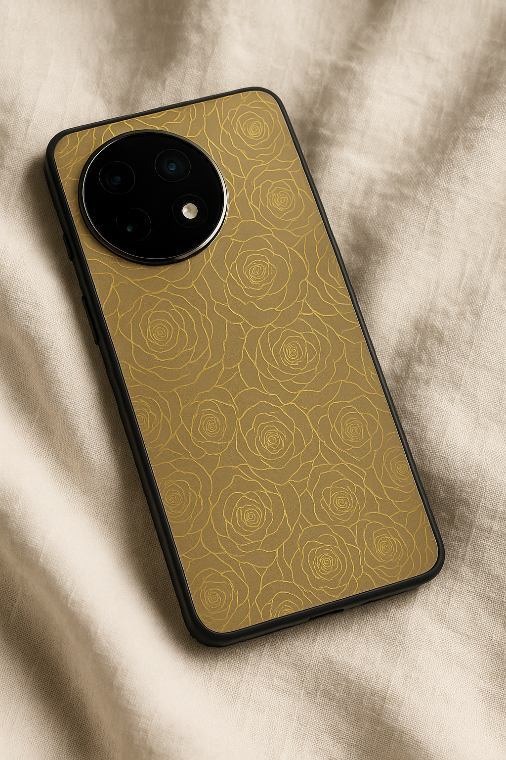 Gilded Rose Glass Back Cover For One Plus 13, 12, 11, 10, Nord Series The Case & Co