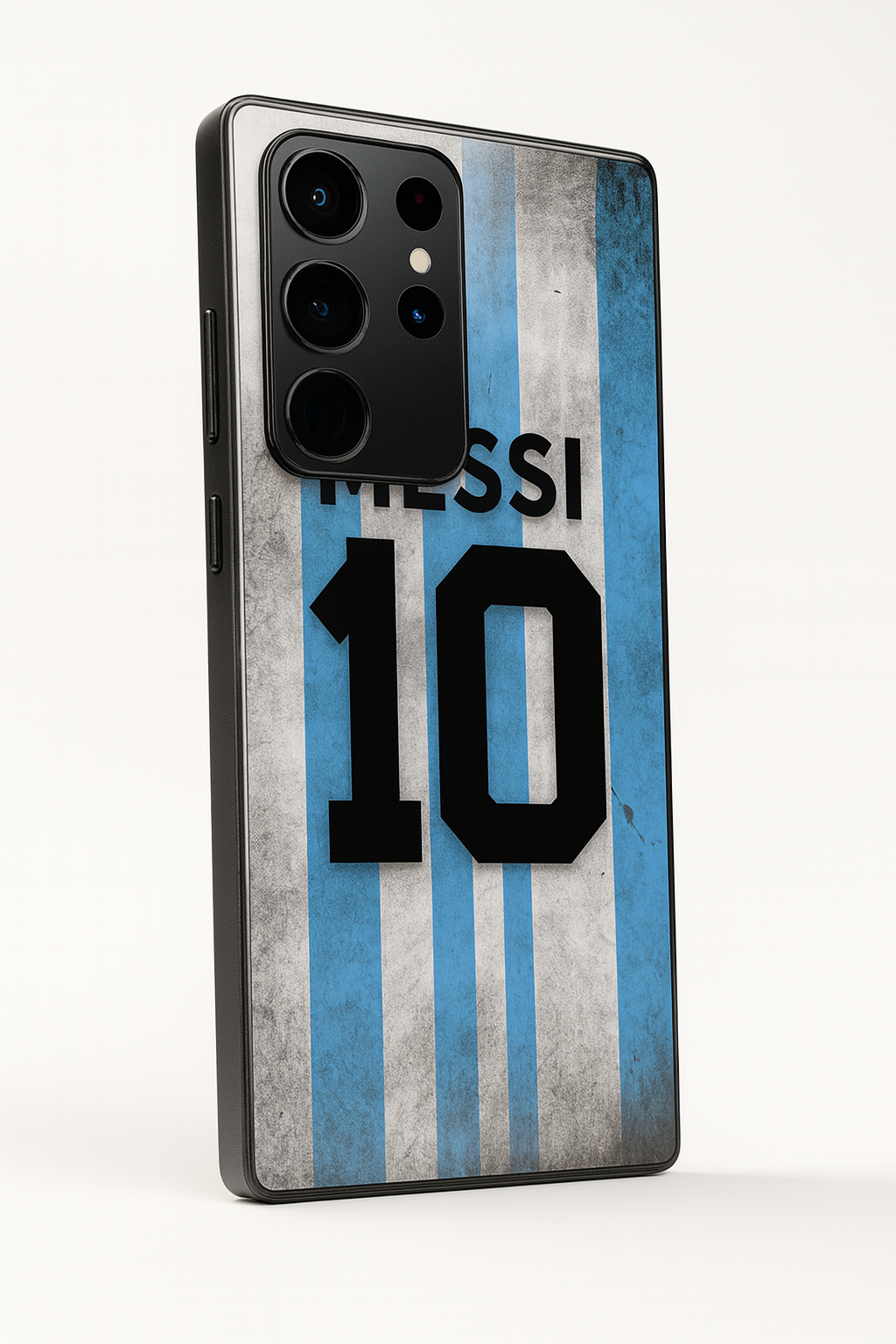 GOAT 10 Premium Glass Back Cover For Galaxy S, A, M & F Series The Case & Co