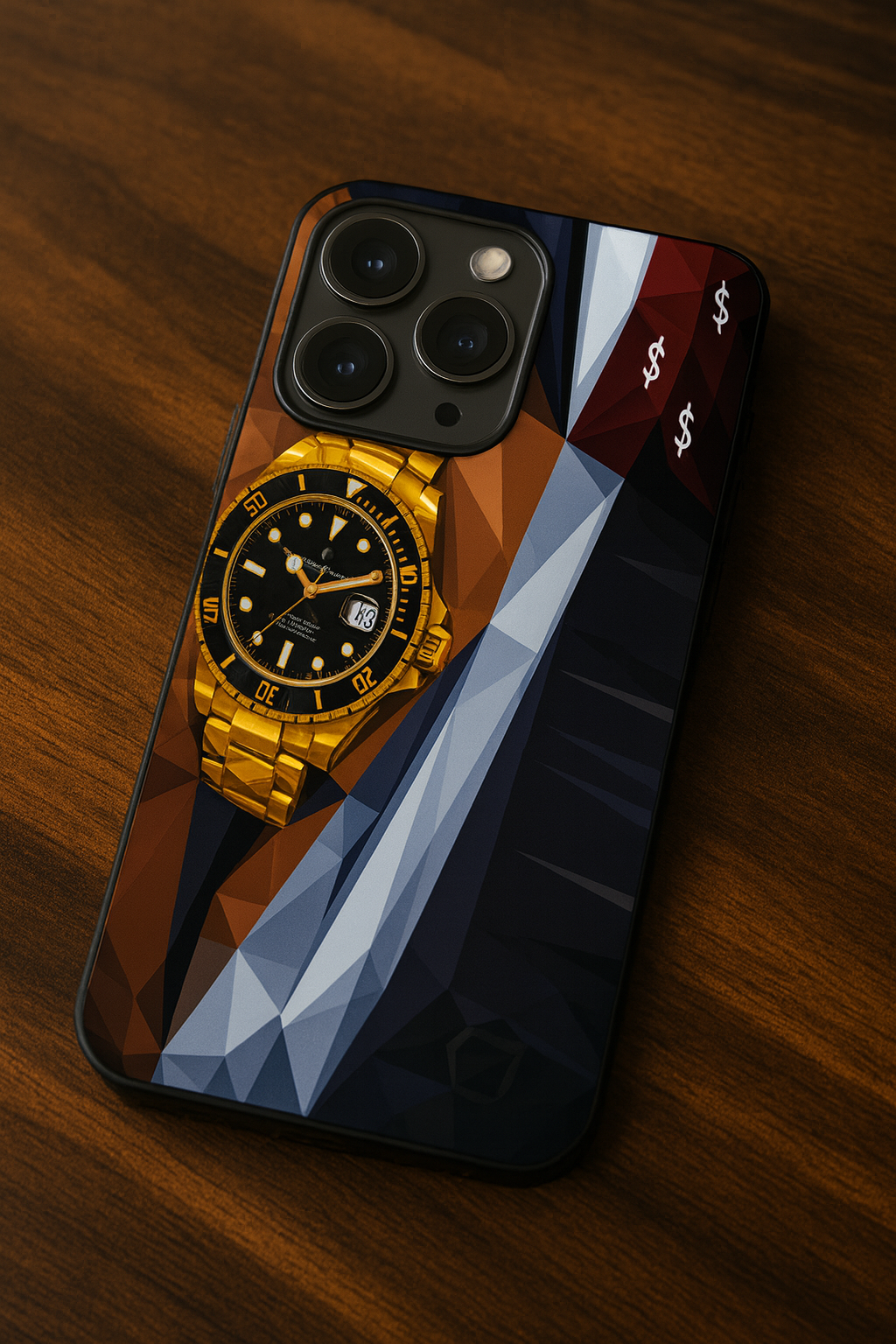 Golden Hour Premium Glass Back Cover For iPhone 11,12,13,14,15,16,17 Models The Case & Co