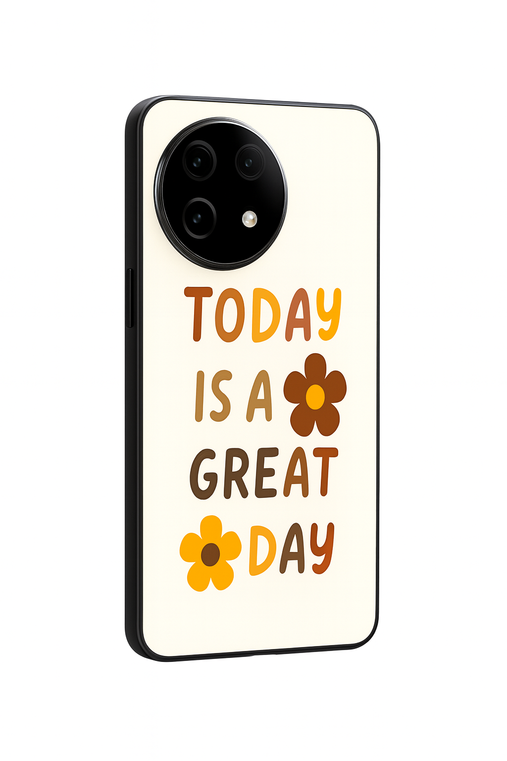 Great Day Glass Back Cover For One Plus 13, 12, 11, 10, Nord Series The Case & Co