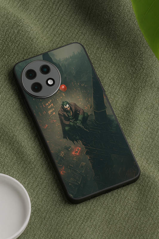 I am Joker Premium Glass Back Cover For One Plus 13, 12, 11, 10, Nord Series The Case & Co