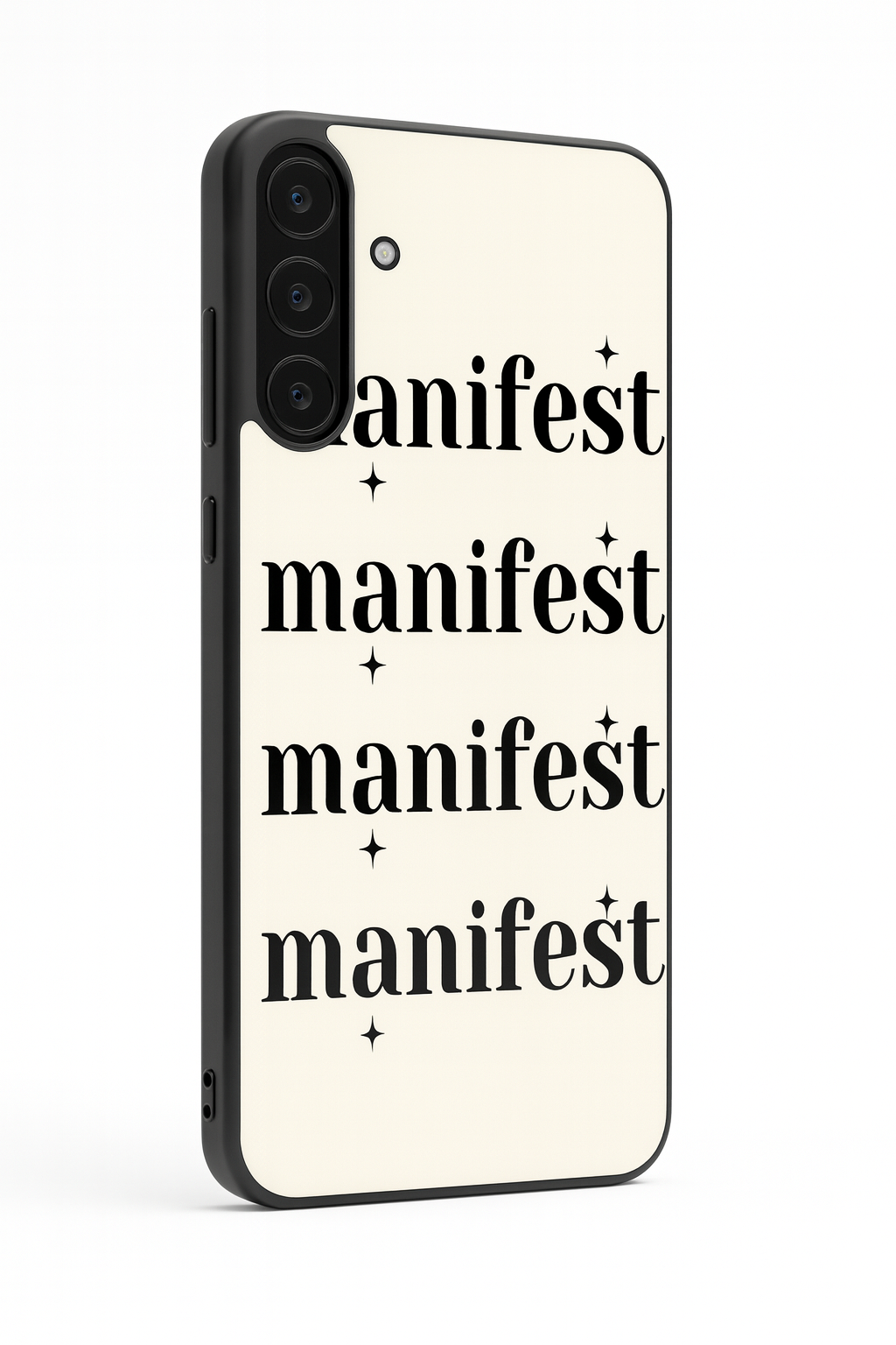 Manifest Magic Premium Glass Back Cover For Galaxy S, A, M & F Series The Case & Co