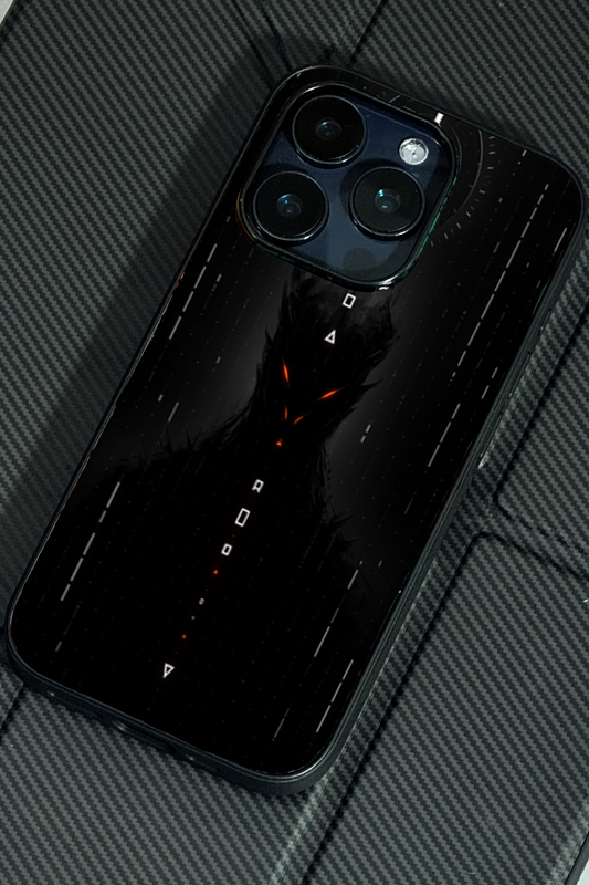 Oblivion Eyes Premium Glass Back Cover For iPhone 11,12,13,14,15,16,17 Models The Case & Co