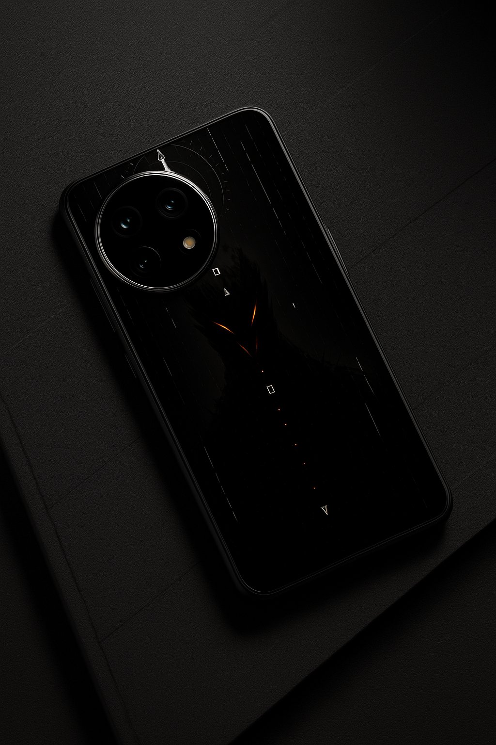 Oblivion Premium Glass Back Cover For One Plus 13, 12, 11, 10, Nord Series The Case & Co