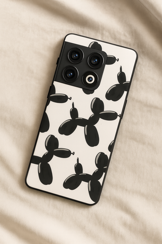 Pop Art Pup Glass Back Cover For One Plus 13, 12, 11, 10, Nord Series The Case & Co