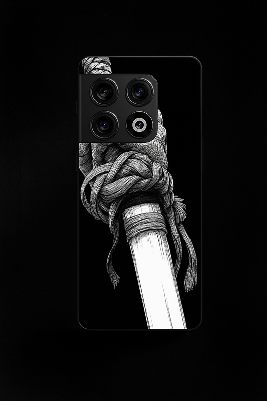 Samurai Grip Glass Back Cover For One Plus 13, 12, 11, 10, Nord Series The Case & Co